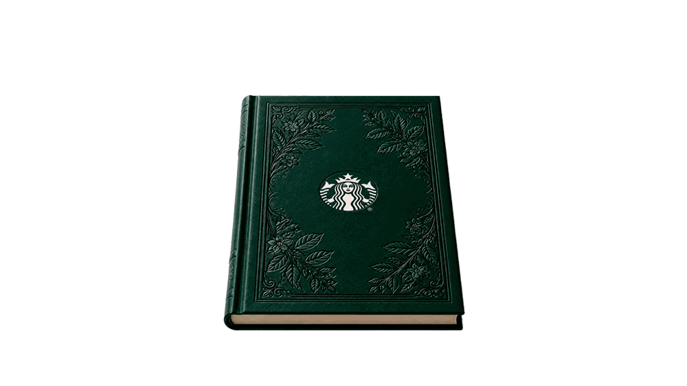 A pop-up storybook of Bearista figures celebrating 30 years of Starbucks Singapore